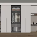 Home cloakroom SU model 3d model