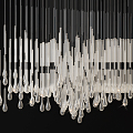 Modern Crystal Chandelier Crystal Decorative Chandelier 3d model