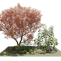 Modern Tree Outdoor Plant Greening Landscape 3d model