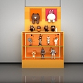 Hand-held display cabinet 3d model