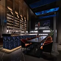 The Modern Bar 3d model