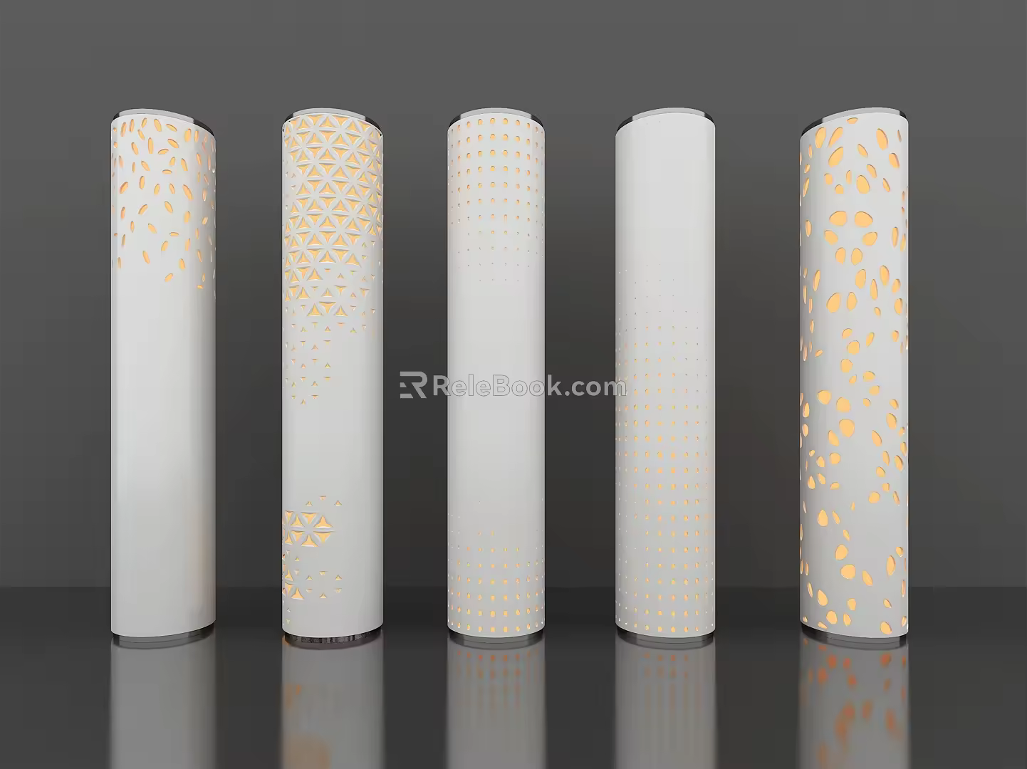 Modern Column 3d model