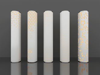 Modern Column 3d model