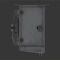 Industrial Dual Fan Air Conditioner Fan with Metal Housing for Efficient Cooling Ventilation