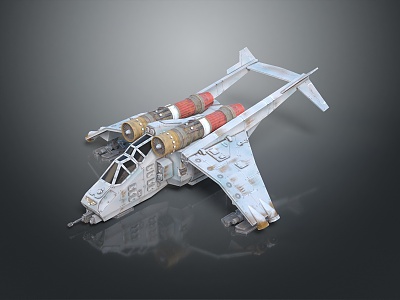 Modern Fighter Science Fiction Fighter Science Fiction Fighter Space Fighter 3d model