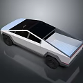 White Car With Black Roof Modern Sleek Design And Unique Rear Shape