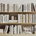 Modern Books 3d model