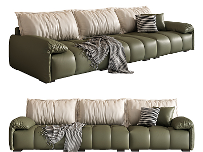 Modern Multiplayer Sofa Neowall Sofa 3d model