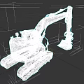 Orange Hitachi Functional Crawler Excavator With Bucket Tracks And Operator Cab