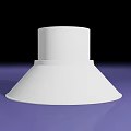 White and Yellow Large Diameter Kitchen Funnels with 27mm and 14mm Sizes