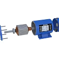 DC Motor 3d model