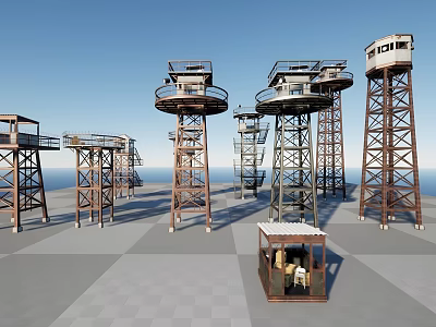 Defense Tower 3d model