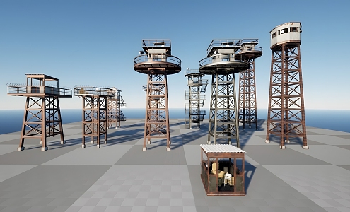 Defense Tower 3d model