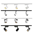 Modern Spotlights Track Spotlights 3d model