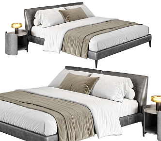 Modern Bed 3d model