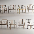Modern Leisure Chairs With Different Wooden Frame And Backrest Designs