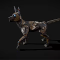 Modern Robot Dog 3d model