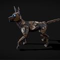 Modern Robot Dog 3d model