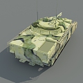 Russian bmp3m armored vehicle 3d model