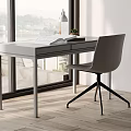 Modern desks and chairs desks and chairs 3d model