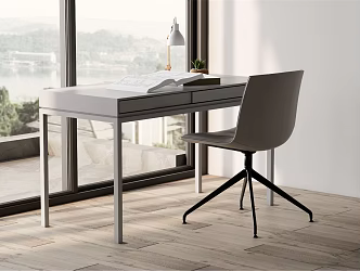 Modern desks and chairs desks and chairs 3d model