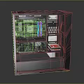 Modern console games console games 3d model