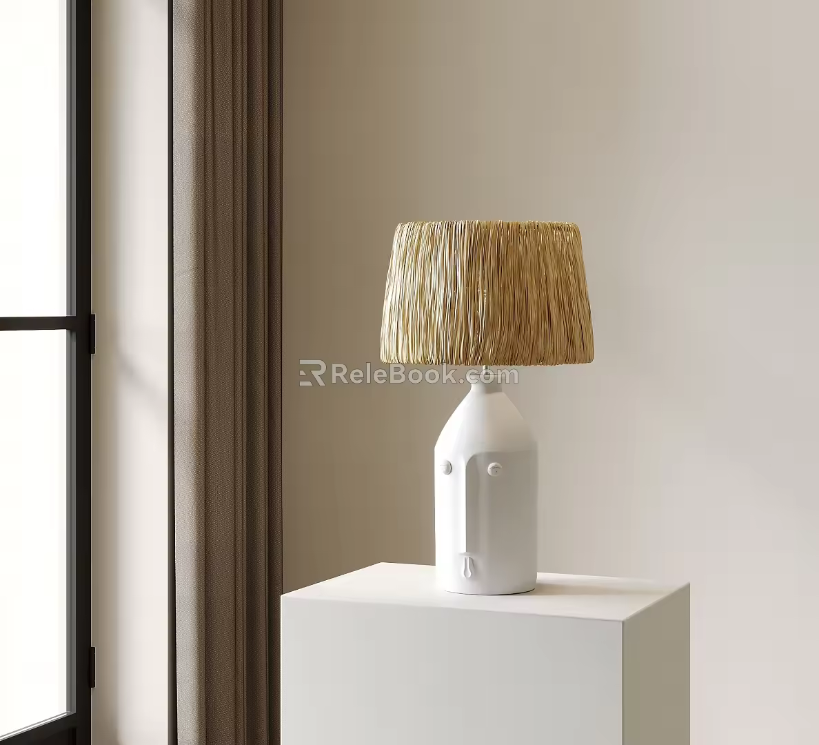 Quiet Table Lamp 3d model