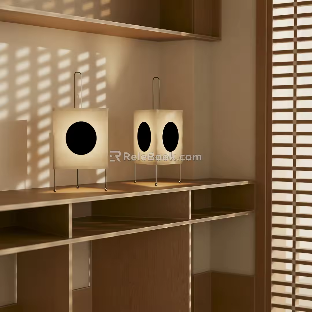 Quiet Table Lamp 3d model