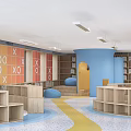 Library 3d model