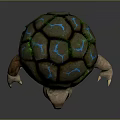 Turtle Cartoon Turtle Snapping Turtle Chickbill Turtle Reptile Cold Blooded Animal Reptile Class 3d model