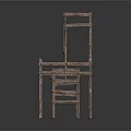 Natural Rustic Wooden Furniture Set With Branch Structure Seating And Tables