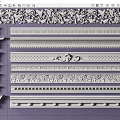 Decorative Gypsum Cornice Molding With Various Ornamental Patterns And Intricate Designs