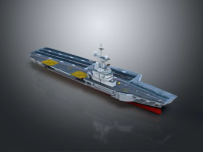 Aerospace Carrier Model Showcasing Space Exploration Design And Technological Features 3d model