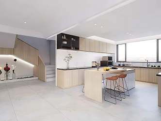 Modern Kitchen 3d model