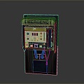 Telephone Booth Public Telephone Booth Public Telephone Public Facilities Public Equipment Public Telephone Coin Telephone 3d model