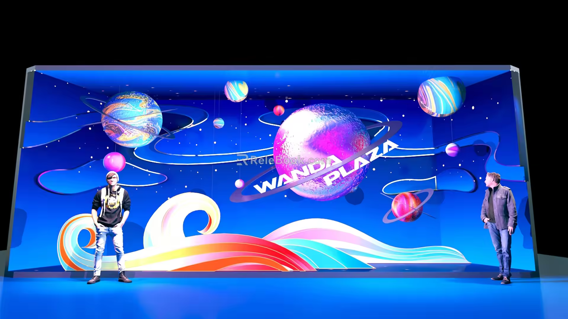 Modern Window Star Window 3d model
