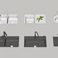 Modern Black Kitchen Sinks With Multiple Styles Faucets And Bowl Designs