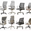 Modern Office Chairs With Mesh Back Swivel Wheels And Various Neutral Styles