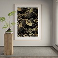 New Chinese Decorative Painting 3d model