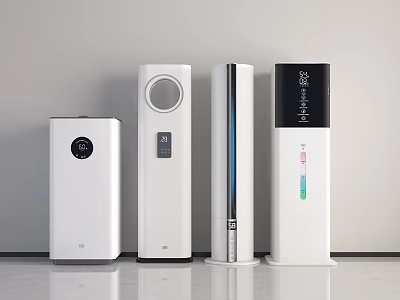 Modern Purifier Air Purifier Humidifier Dehumidifier 3d model