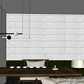 Serene Tea Room Interior With Large Windows Trees And Open Grassland View