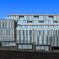 Modern Office Building Exterior With Glass Facade And Contemporary Architectural Design