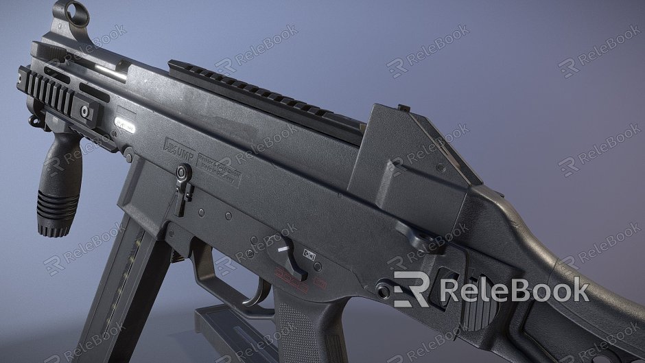 UMP submachine gun model