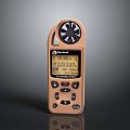 Kestrel Handheld Wind Speed Meter With Digital Display Showing Wind Speed And Impeller