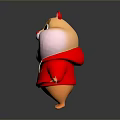 Dutch Pig Cartoon Characters Cartoon Animals Cartoon Small Animals Game Characters Virtual Characters Anime Characters 3d model