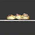 Savory Rolled Pastries Topped With Tomato Sauce On Marble Serving Board With Fresh Herbs