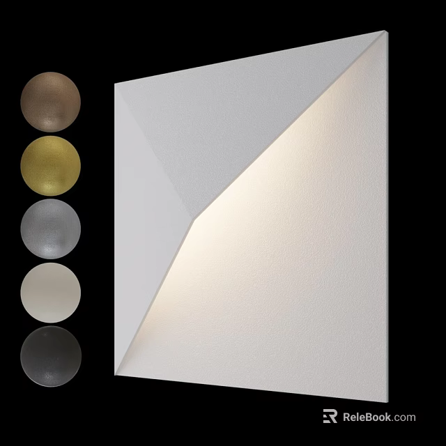 Modern Downlights And Spotlights With Various Color Options For Interior Lighting 3d model 