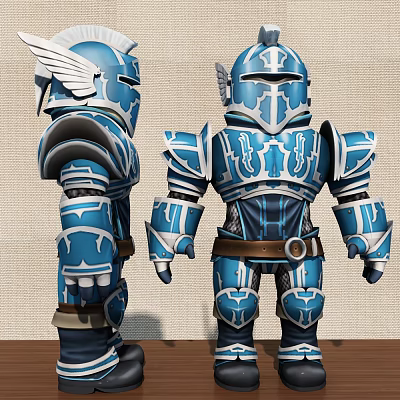 Modern Toy Armor Warrior 3d model