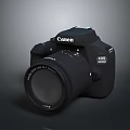 DSLR Camera Card Machine Digital Camera Digital Camera Photographic Equipment 3d model