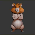 Squirrel Cartoon Squirrel Animation Squirrel Animation Squirrel Cartoon Characters Cartoon Animals Cartoon Small Animals 3d model